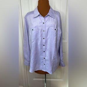 Croft & Barrow Lavender Button Down Shirt